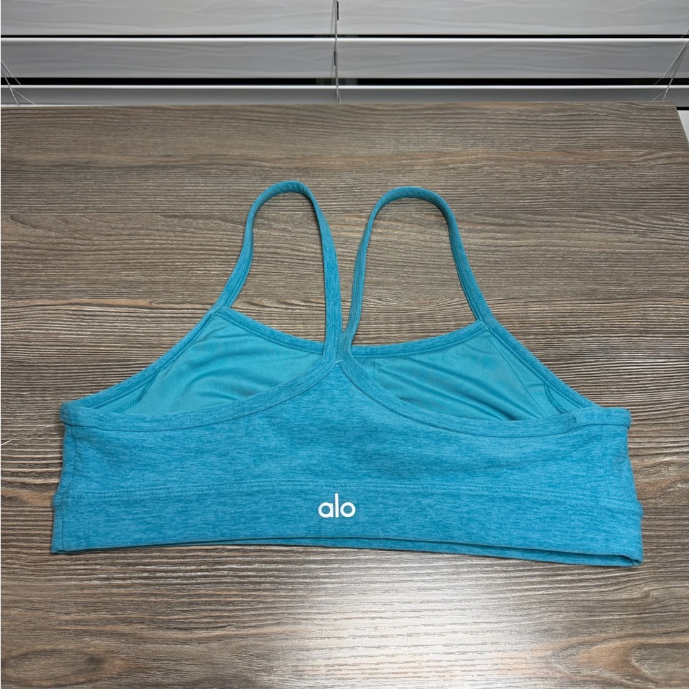 ALO Yoga Teal Sports Bra